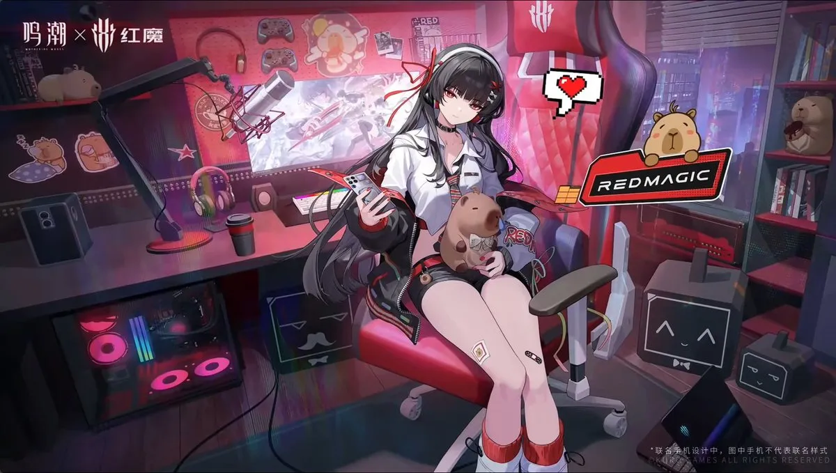 WuWa x RedMagic Collab Returns: Chisa Limited-Edition Co-Branded Gaming Phone