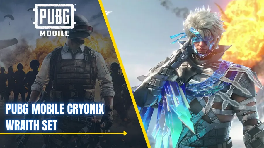 PUBG Mobile New Gilt Set: Cryonix Wraith
