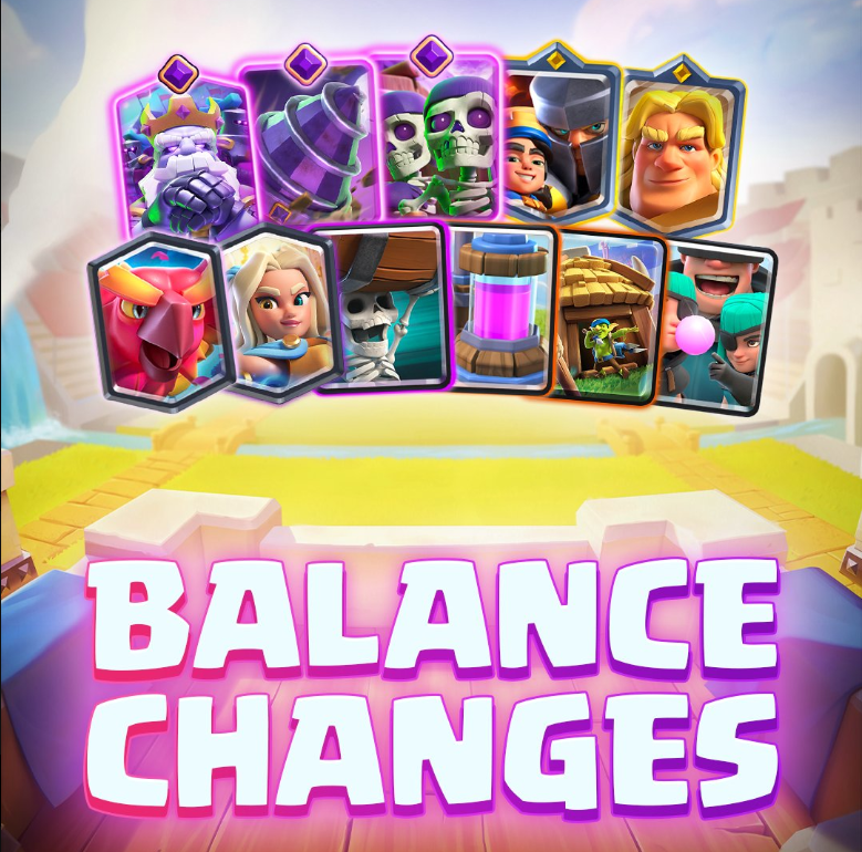 Clash Royale November Balance Change