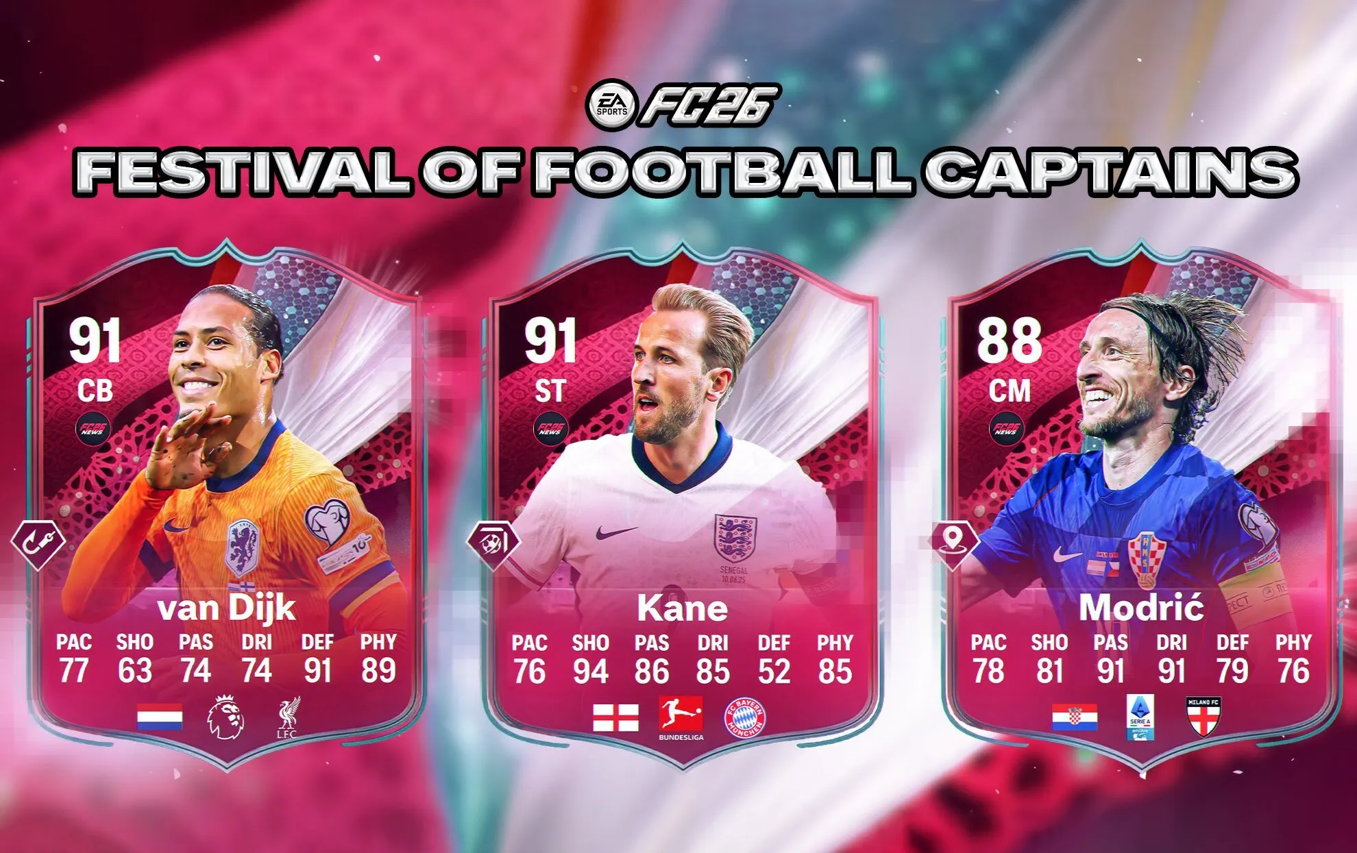 EA FC26 Festival Of Football Captains Promo Coming: All Players Leaked